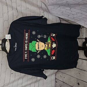 Ripple Junction The Office Ugly Christmas T-Shirt Dwight Schrute NWT Size Large